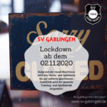 SV Gablingen - Lockdown