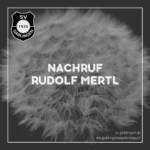 SV Gablingen - Nachruf Rudolf Mertl