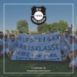 SV Gablingen - Relegation zur Kreisklasse: SVG - TSG Stadtbergen 2022