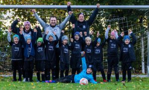 SV Gablingen F Jugend Mannschaftsfoto 27.10.23